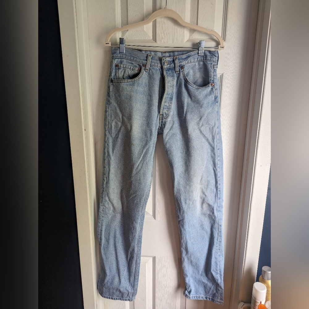 Levi's 501 straight 31 x 32